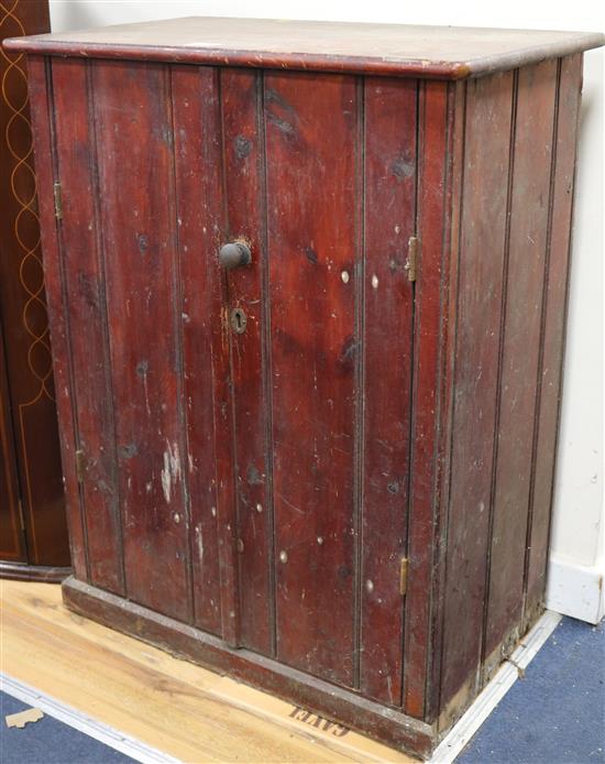 A wine cupboard, W.71cm